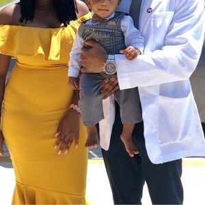 Fashion Nova Yellow Off Shoulder Mermaid Dress Size M